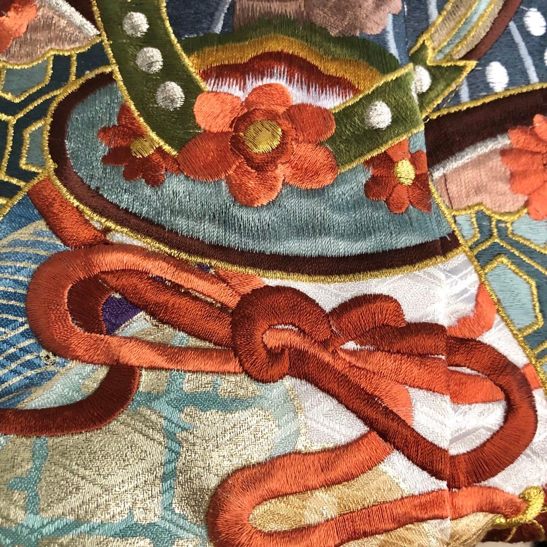 【美品　未使用品】豪華刺繍　七五三 5歳　男の子　逸品　羽織　着物　袴　セット