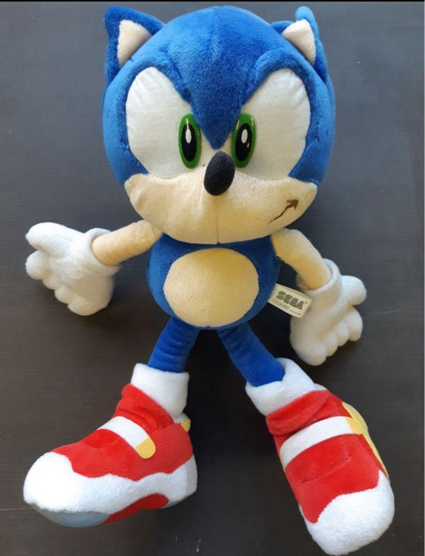 SEGA SONIC TEAM 2001年製ソニックザ ヘッジホッグぬいぐるみ