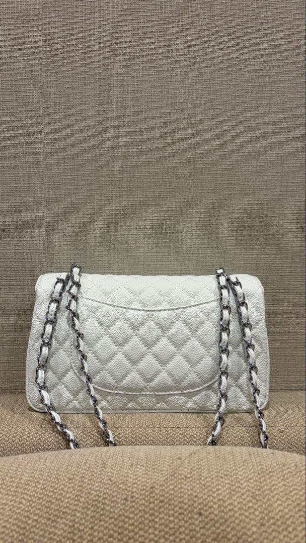 CHANEL ショルダーバッグ ホワイト　美品　希少　早い者勝ち