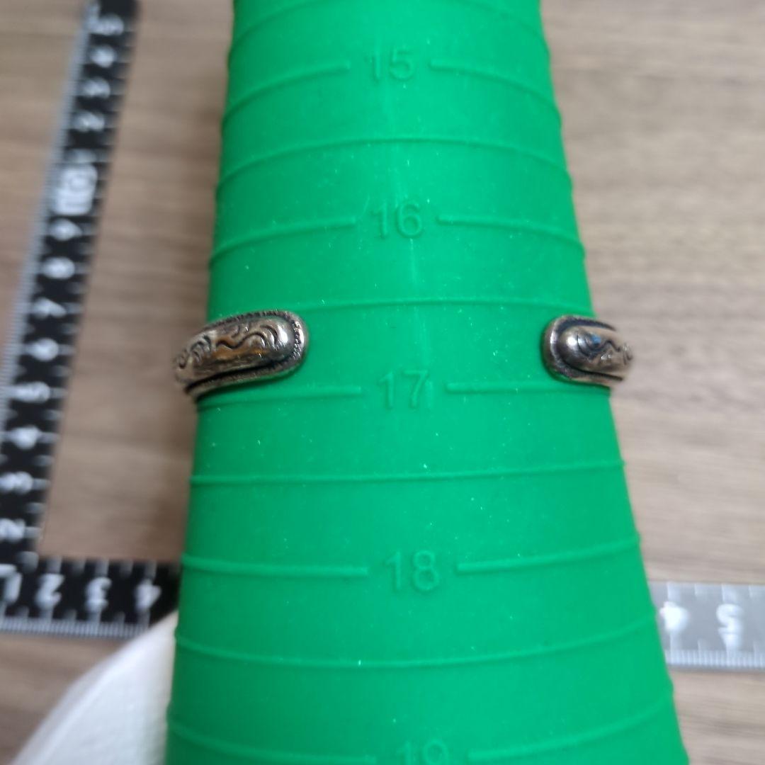 シルバー925 アラベスクデザイン シルバーバングル