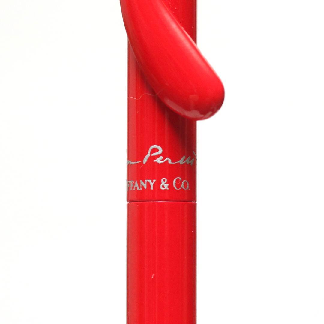ティファニー エルサ・ペレッティ レッド ボールペン ブラックインク 箱 ポーチ