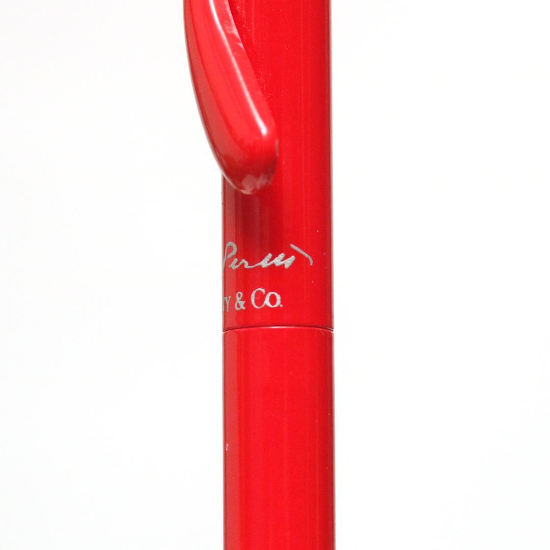 ティファニー エルサ・ペレッティ レッド ボールペン ブラックインク 箱 ポーチ