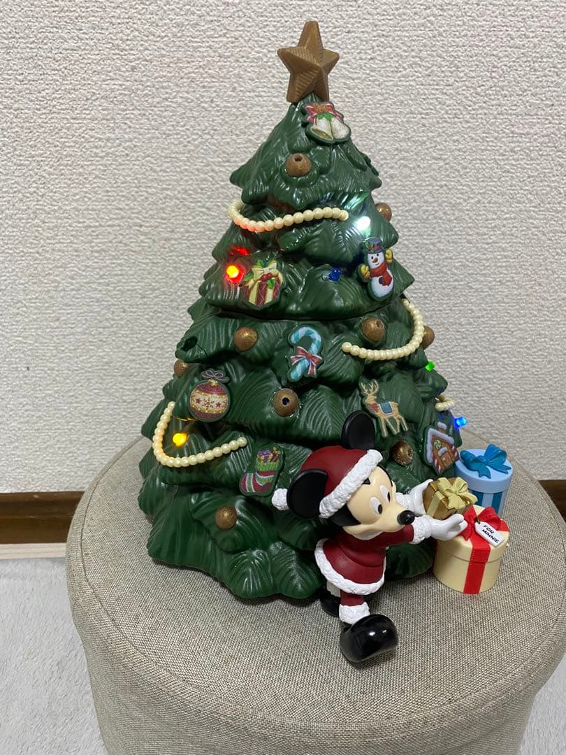 【説明欄必読】ディズニークリスマス　ポップコーンバケットLED化