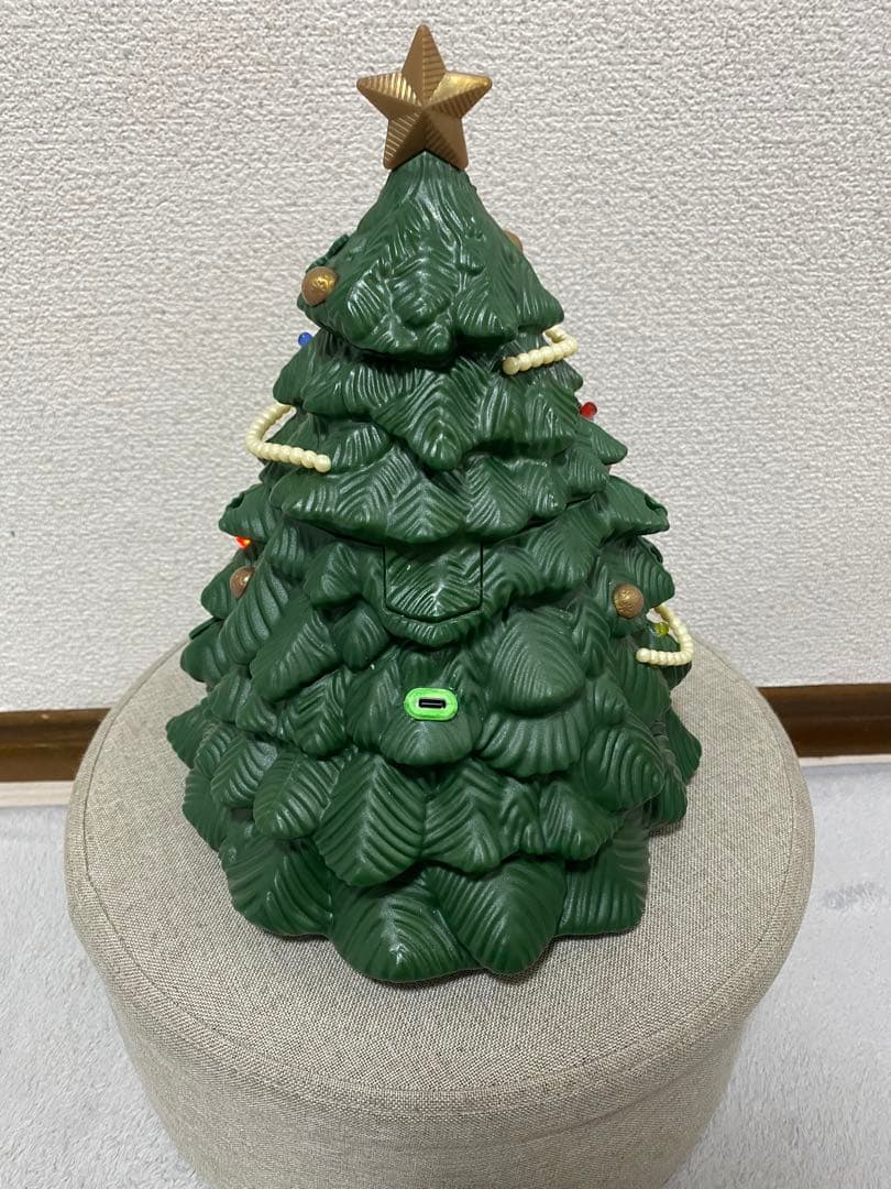 【説明欄必読】ディズニークリスマス　ポップコーンバケットLED化