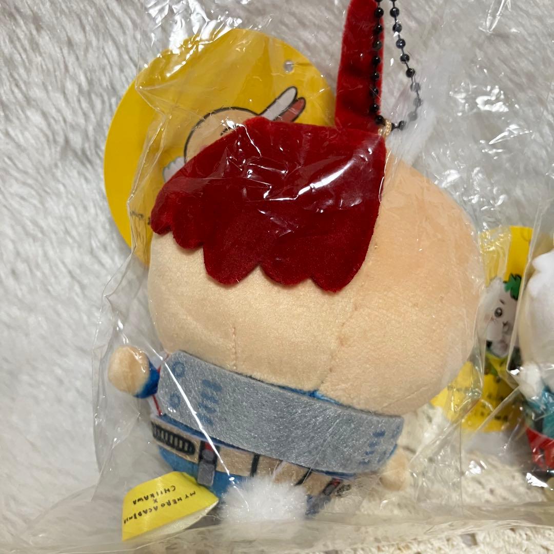 ヒロアカ ちいかわコラボ 轟焦凍 緑谷出久 マスコット　ぬいぐるみ