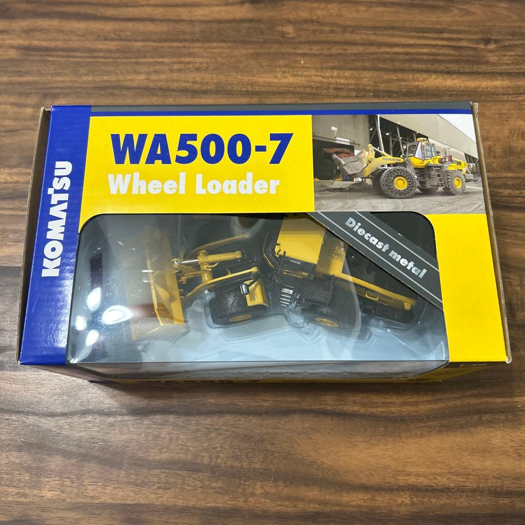 た*き様 新品　KOMATSU WA500-7 ホイールローダー　非売品　コマツ
