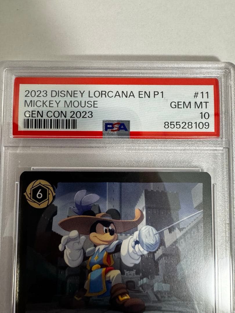 PSA10 lorcana ロルカナ　ミッキーマウス gencon プロモ