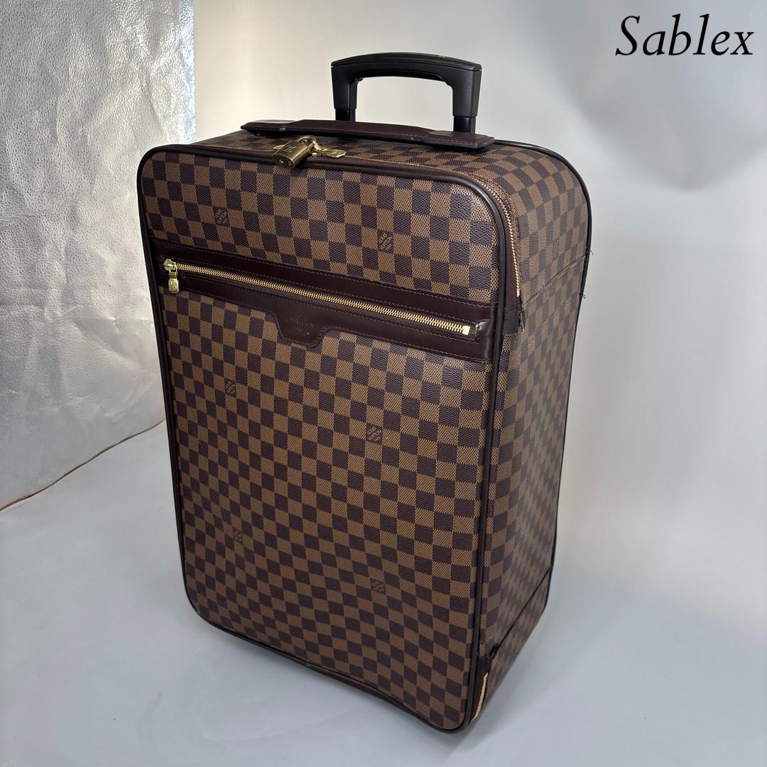 超極美品 ルイヴィトン■ダミエ ペガス55 N23294 レザー キャリーバッグ