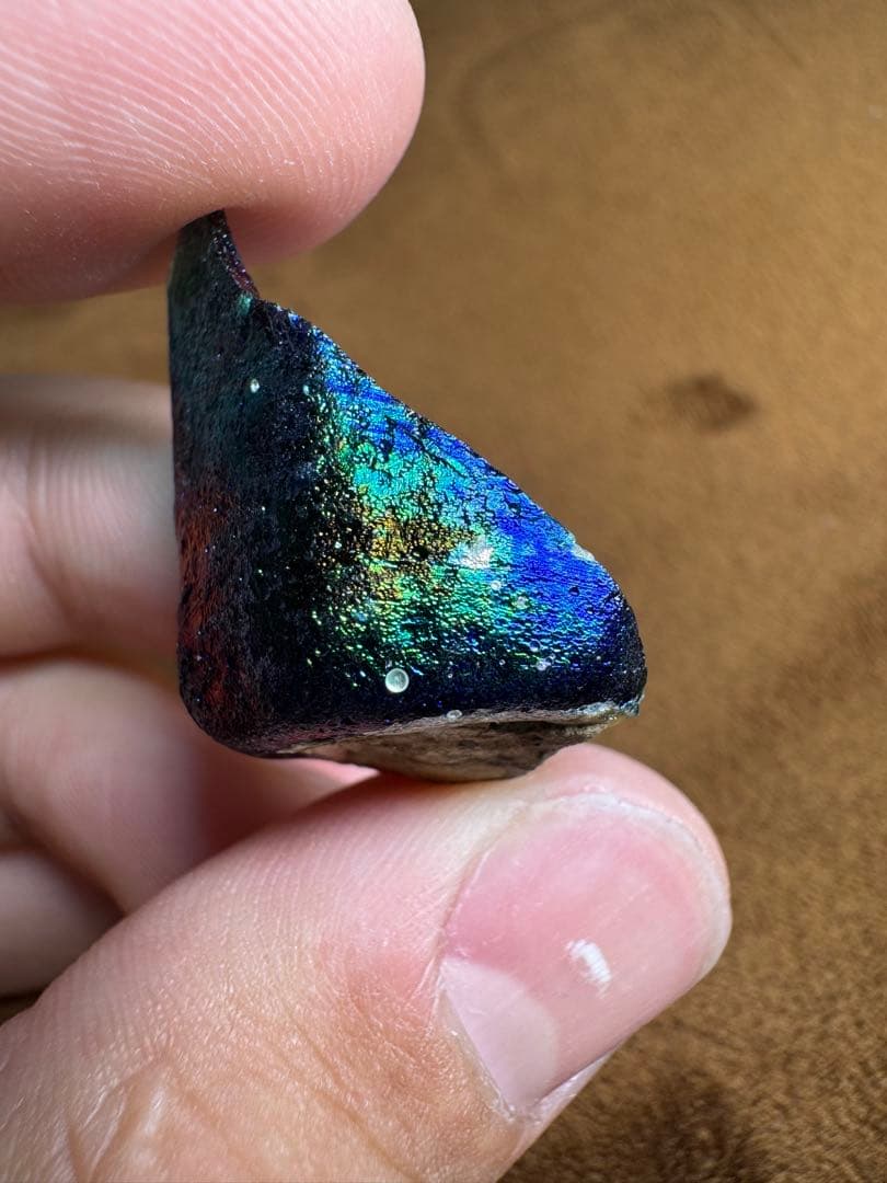 ✴︎極彩色銀化✴︎ローマングラス ボトル 破片 ローマ帝国 約1500年前