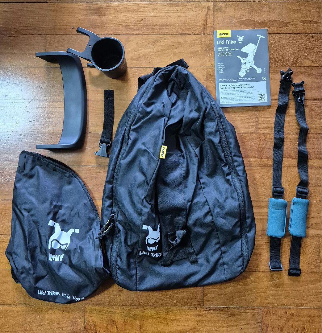 doona Liki Trike S5 折りたためる三輪車　レーシンググリーン