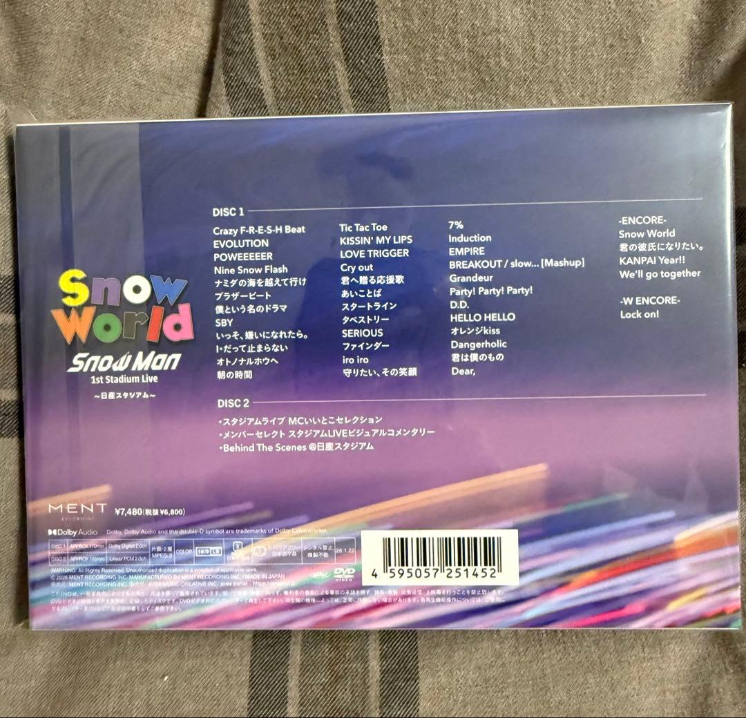 Man スタジアムライブ 日産スタジアム DVD【新品未開封】限定