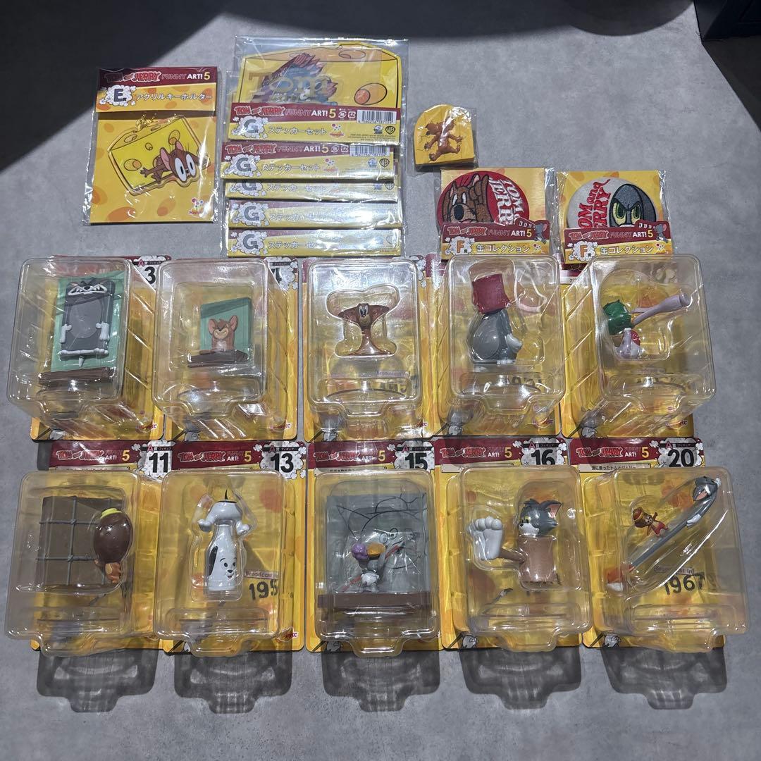 ハッピーくじ　トムとジェリーA賞フィギュア10個+E賞G賞F賞