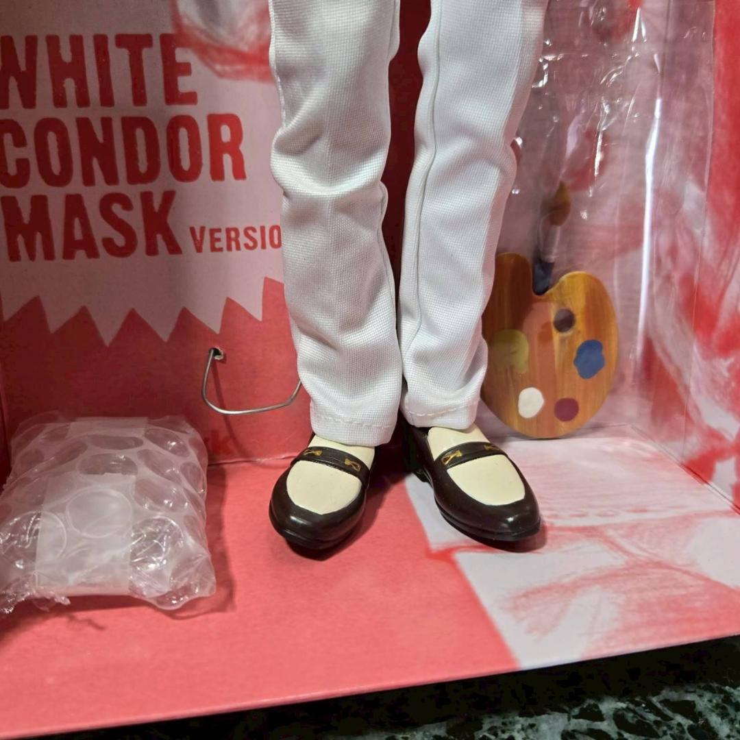 ロッキンジェリービーン フィギュア ホワイトコンドル 直筆サイン入り ハンド付属