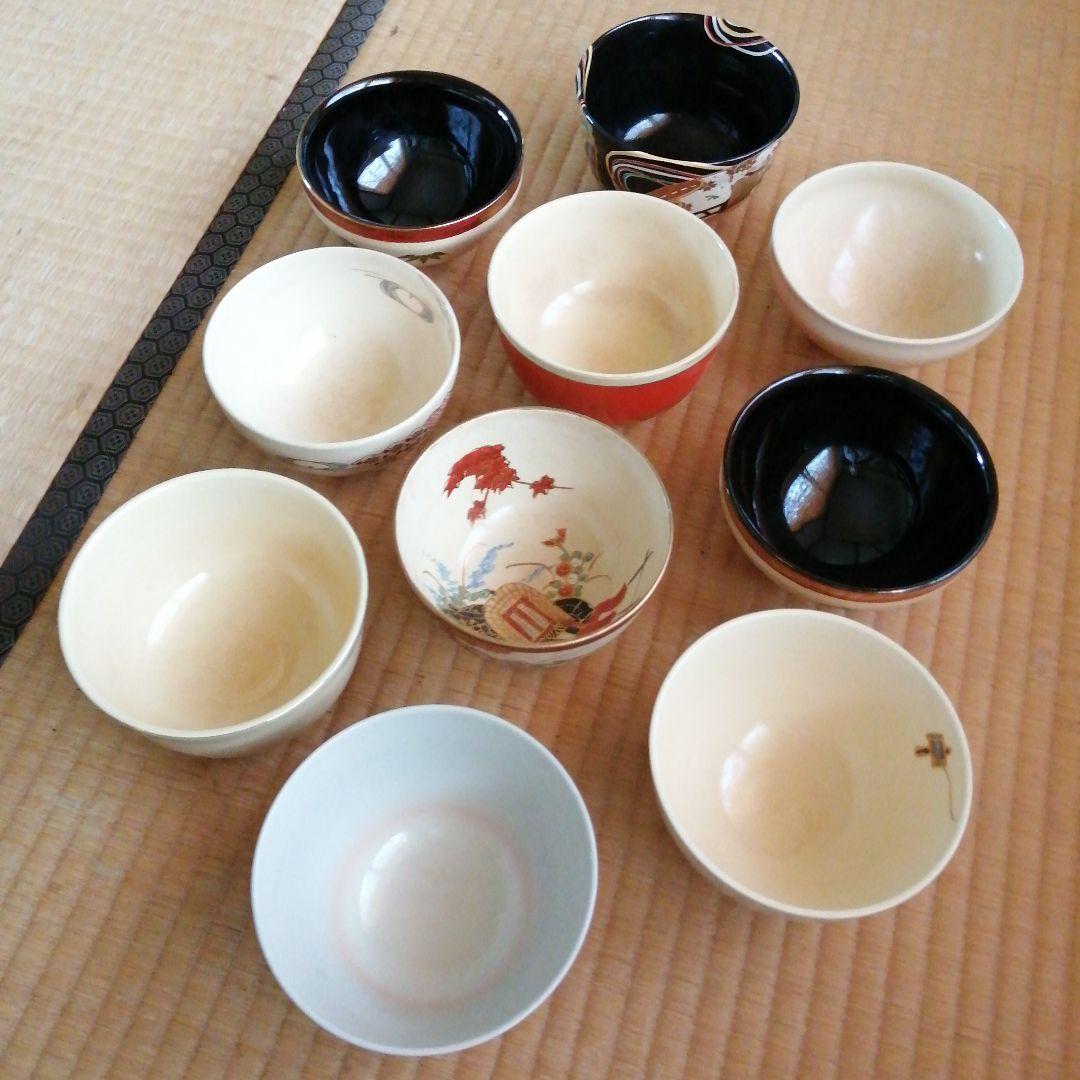 京焼　茶碗10個まとめ売り　仁清　瑞豊など