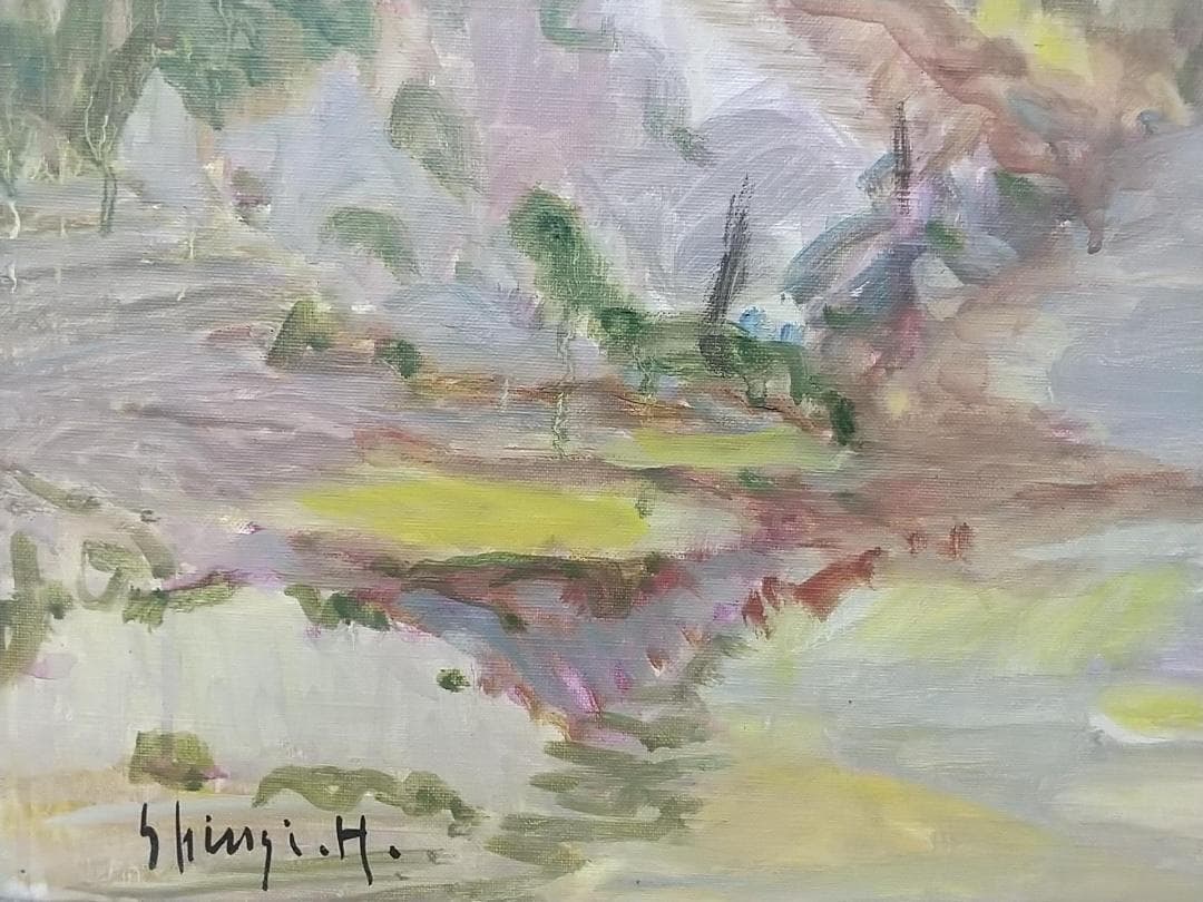 「湘南の午後」P10 油絵 絵画