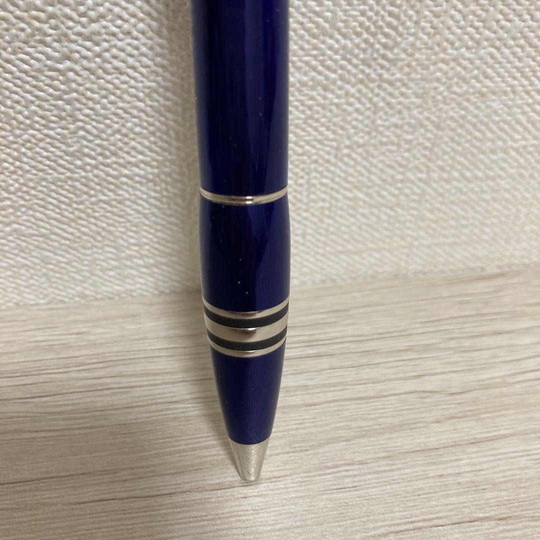値下【希少】モンブラン スターウォーカー　ボールペン クールブルー　ツイスト式