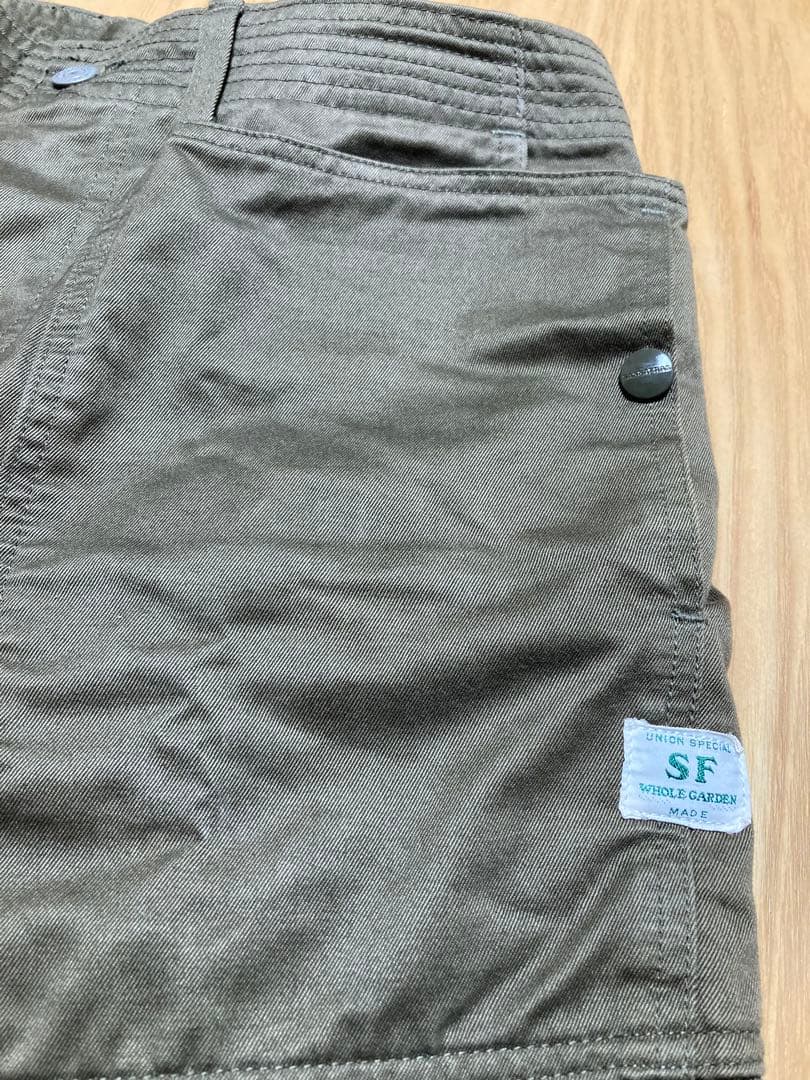 SASSAFRAS チノパン Mサイズ オリーブグリーン