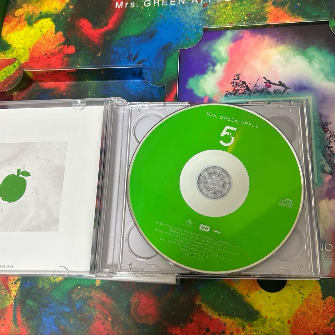 ミセスグリーンアップル アルバム「5 COMPLETE BOX」(完全生産限定)