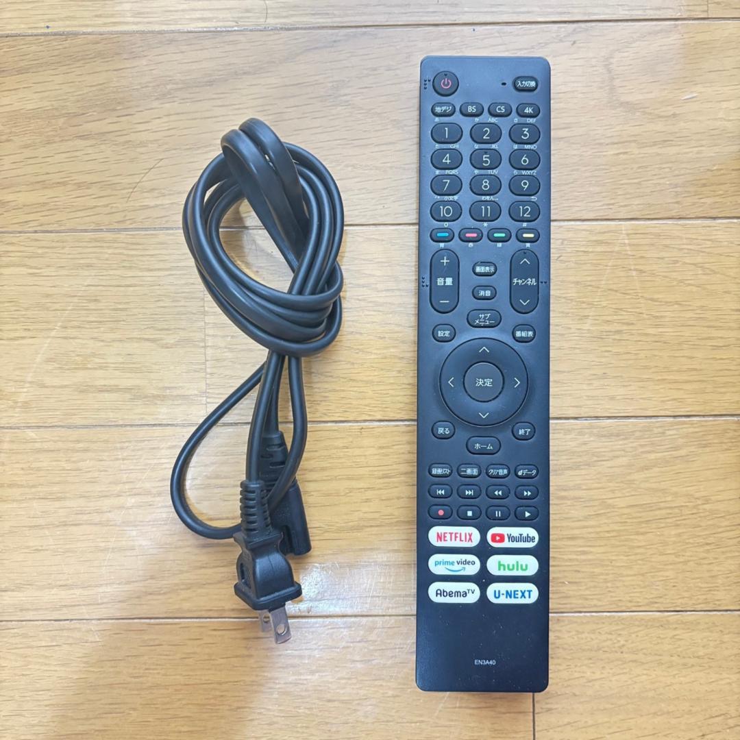 が*ん様 HISENSE 43型 4K液晶テレビ 43U7F 2020年製 動作