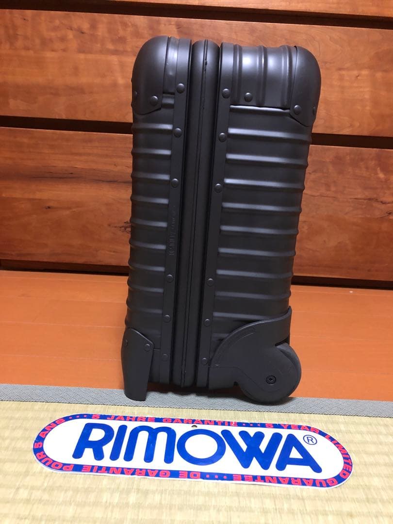 ☆美品☆RIMOWA リモワ　ステルス　ビジネストロリー2輪　　23L-28L