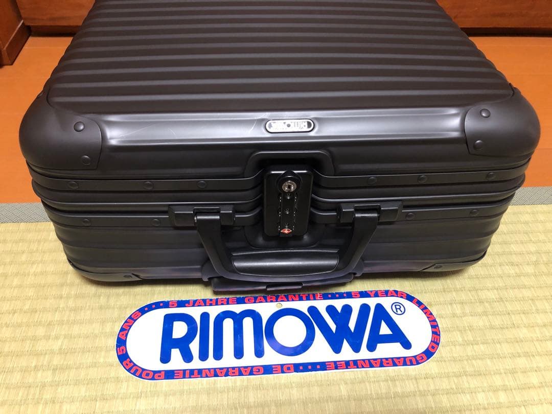 ☆美品☆RIMOWA リモワ　ステルス　ビジネストロリー2輪　　23L-28L