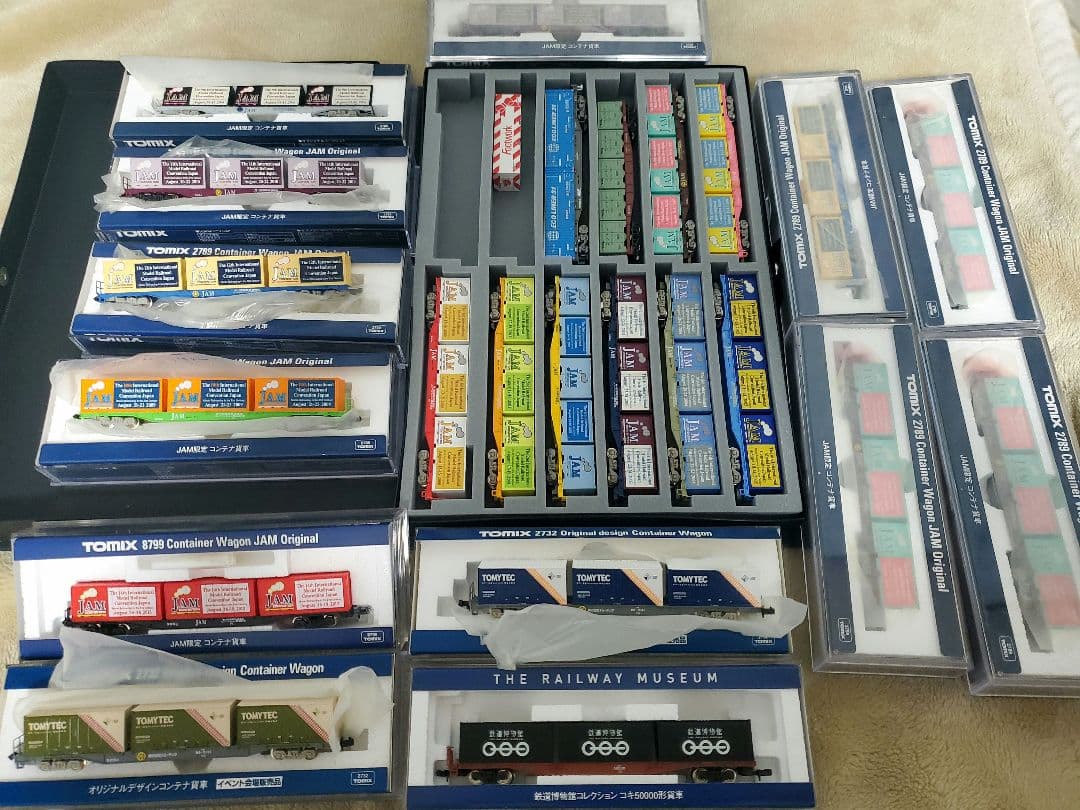 TOMIX　イベント限定コンテナ貨車　各種23両+おまけ