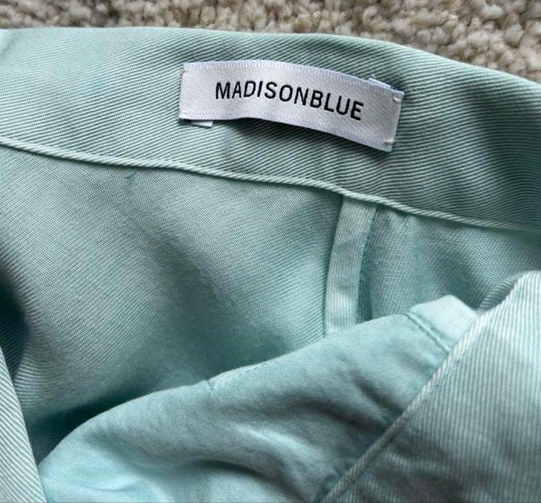 MADISONBLUE ミントグリーン フレアスカートサイズ02