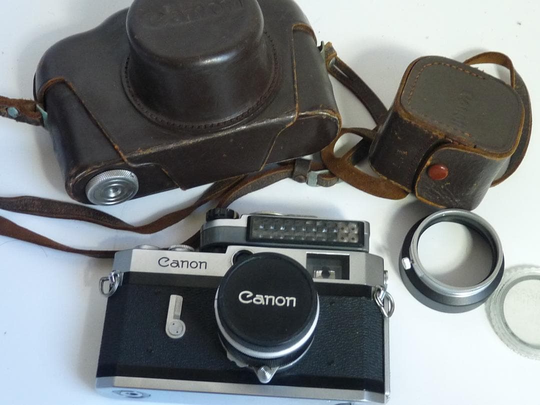 Canon P レンジファインダーカメラ 50mm f/1.8／露出計