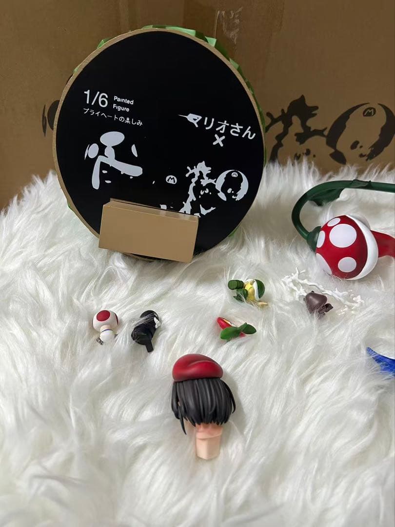 マリオ Meat ミスマリオ フィギュア ガレージキット スタチュー