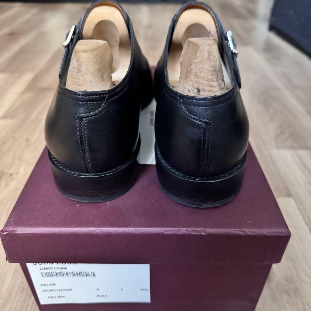 ジョンロブ ウィリアム ダブルモンクストラップEU 9 サイズ