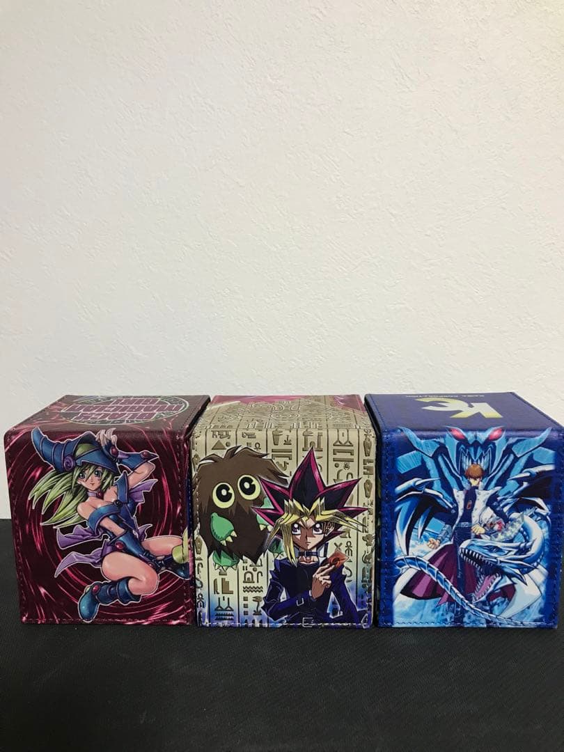 遊戯王　ミレニアム　デッキケース 遊戯　海馬　ブラックマジシャンガール　セット