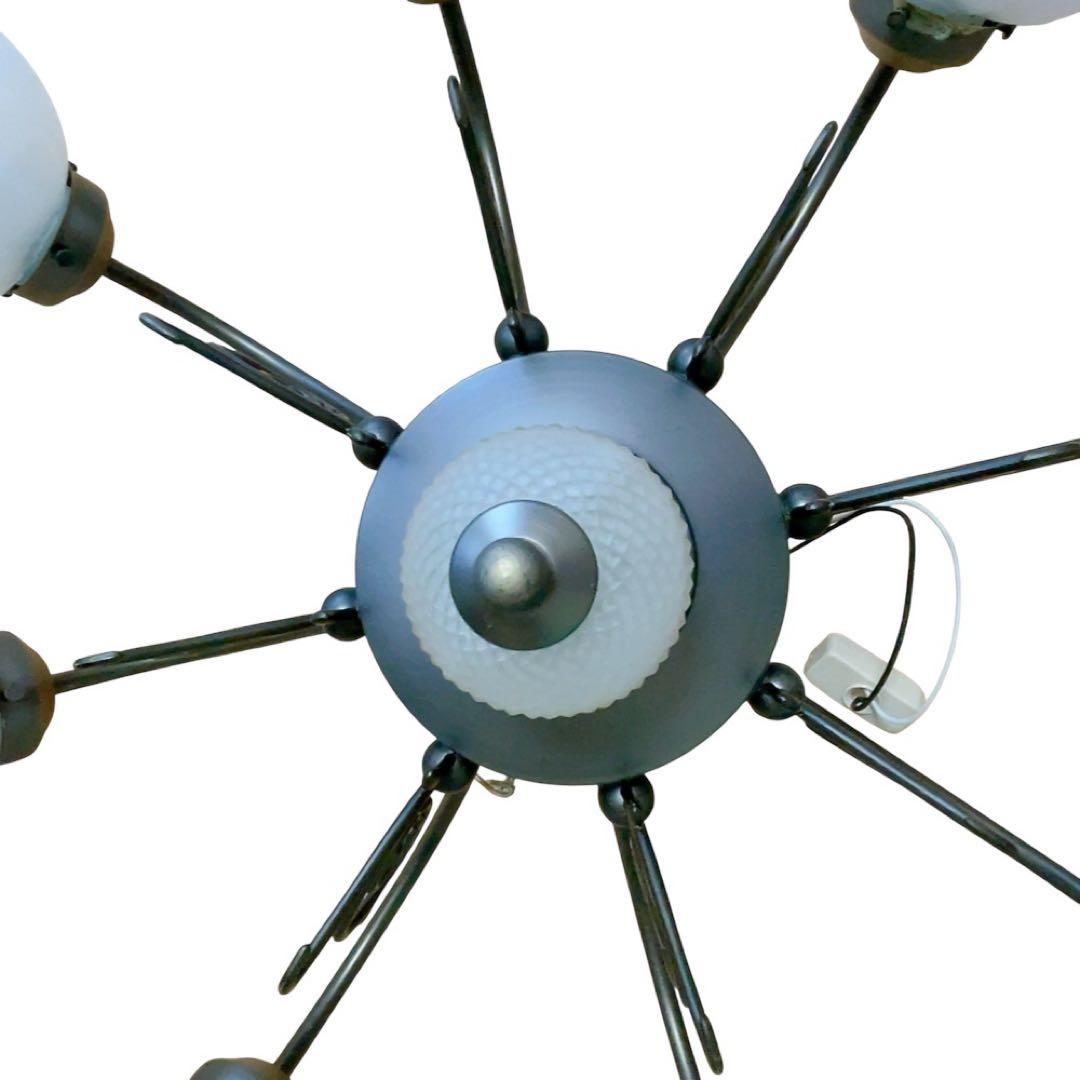 【リモコン・全灯LED電球付】キシマGEM-6700C 直付タイプ シャンデリア