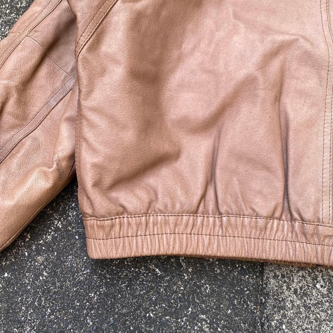 ジャケット・アウター 90s archive Peccary leather A-2 jacket