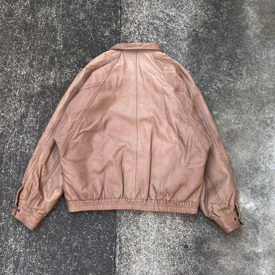 ジャケット・アウター 90s archive Peccary leather A-2 jacket