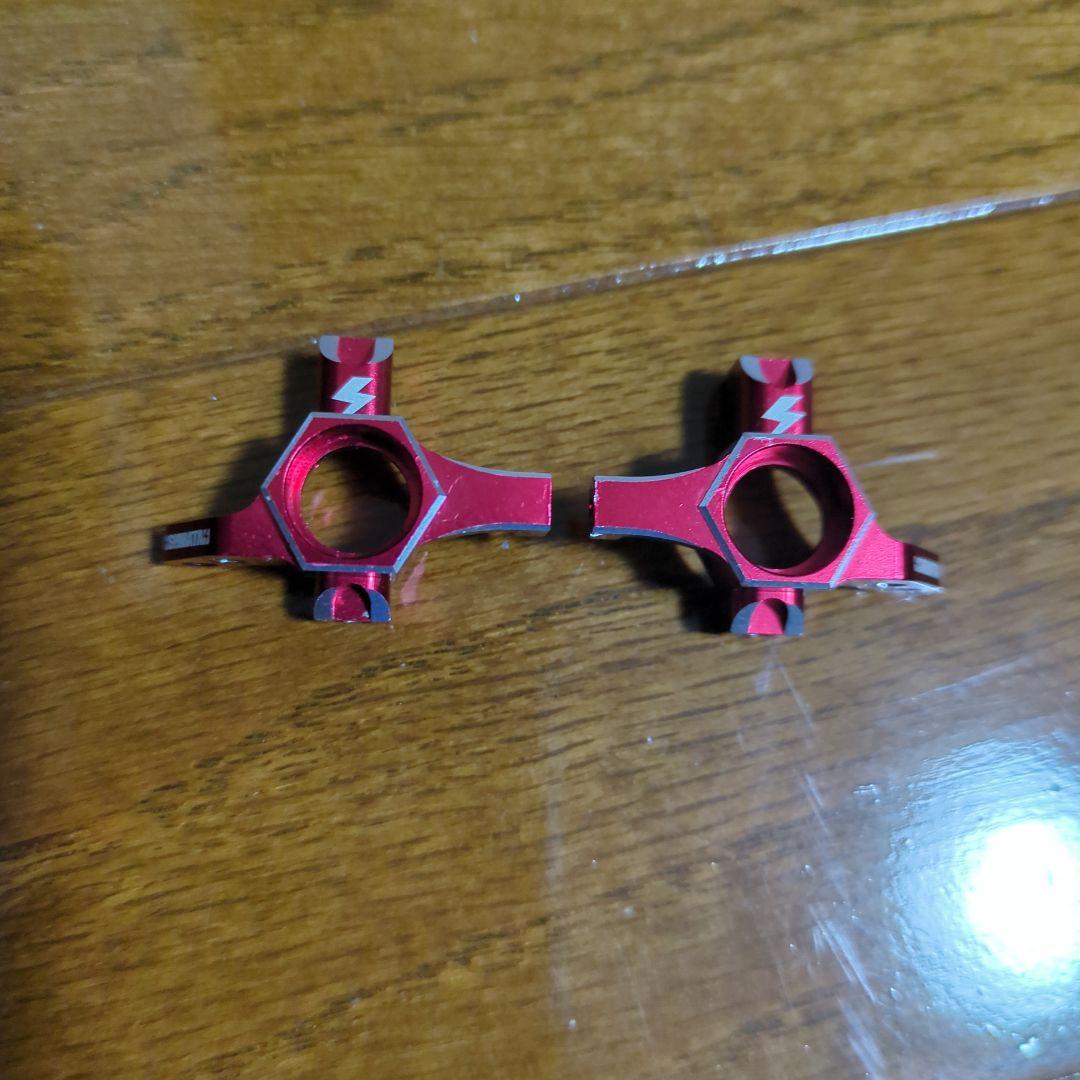 シバタ　ライトウェイトアルミナックルver.Y レッド　GRK5