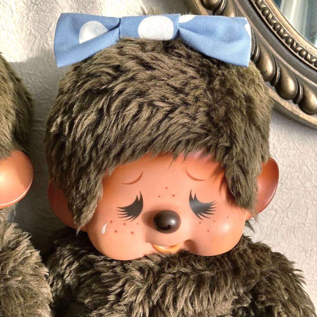 【初代タイプ】モンチッチ 男の子 女の子 セット 大サイズ レトロ 当時物