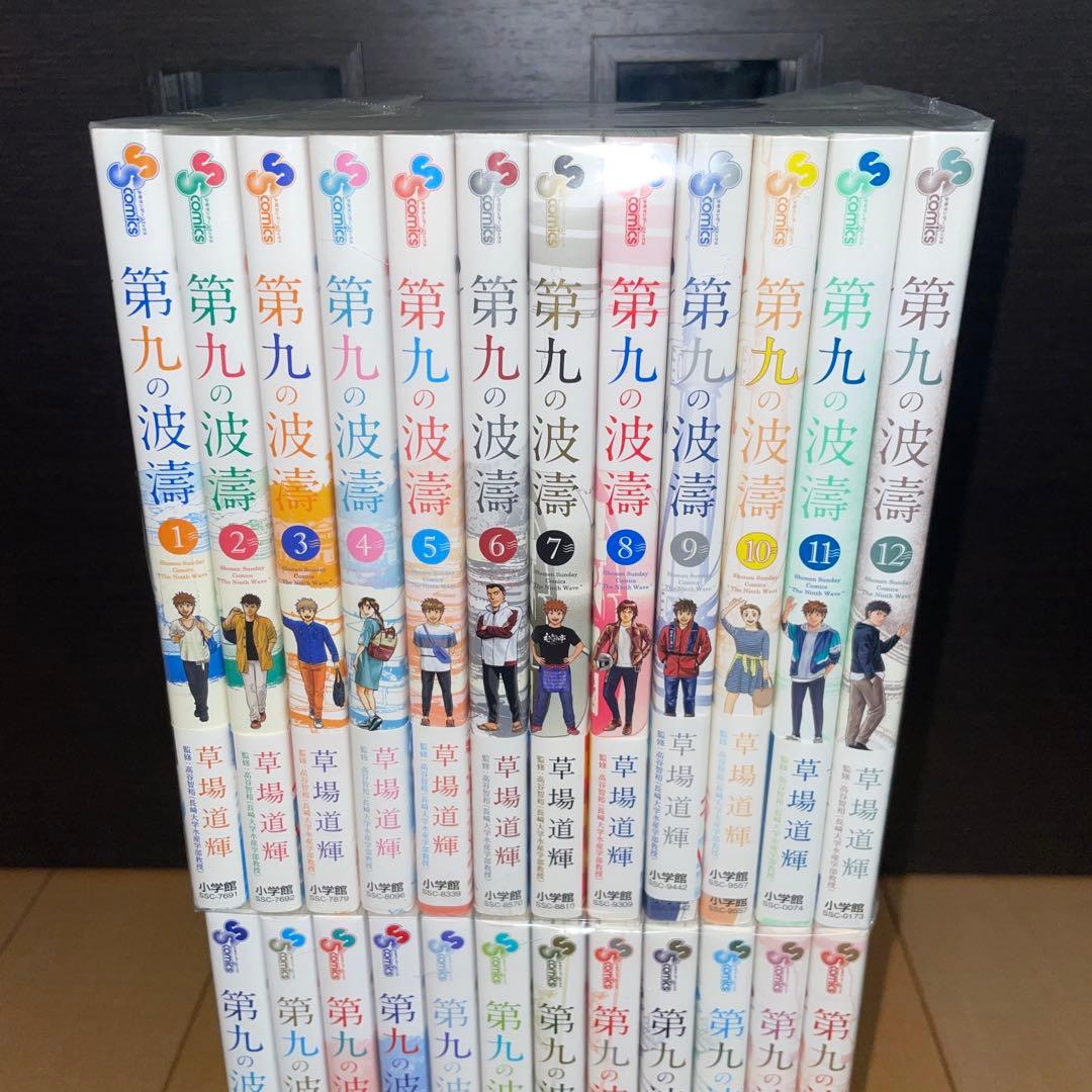第九の波濤 全巻セット　1から24 草場道輝　サンデー　小学館　美品