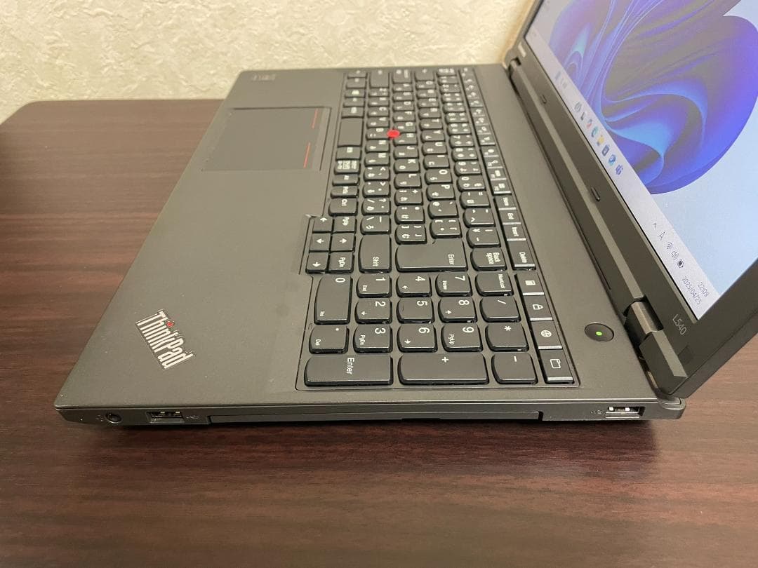 Win11搭載 レノボ L540 メモリ8GB SSD240GB ACアダプタ有