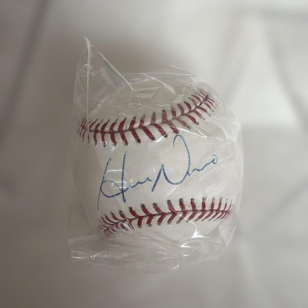 MLB 野茂英雄 直筆サインサインボール