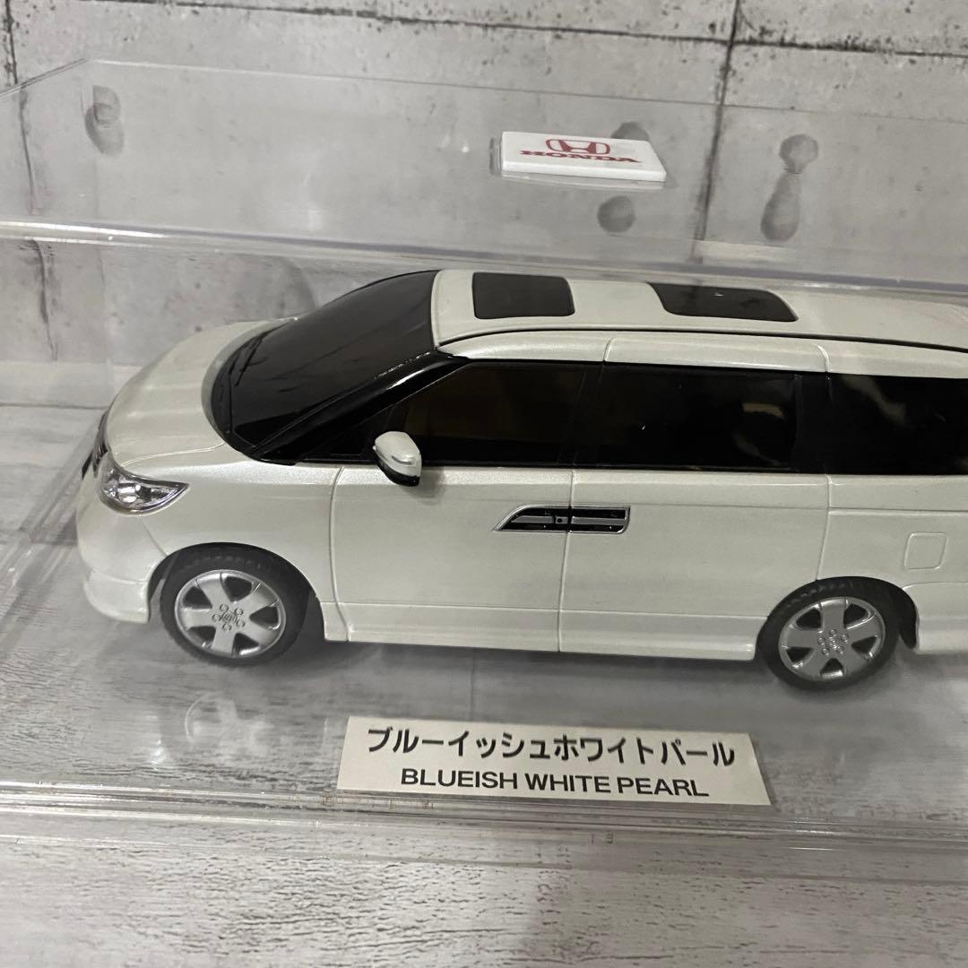 ホンダ エリシオンプレステージ ミニカー カラーサンプル 特注 ホワイト 希少