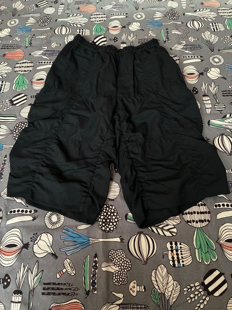 ブラックコムデギャルソン　美品　シャーリングパンツ