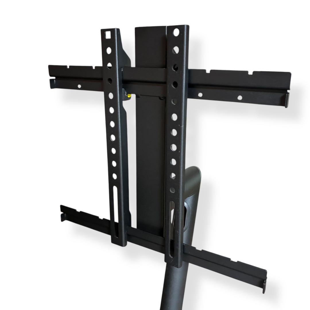 イコールズ　テレビスタンド wall A2ハイタイプ 黒 サテンブラック