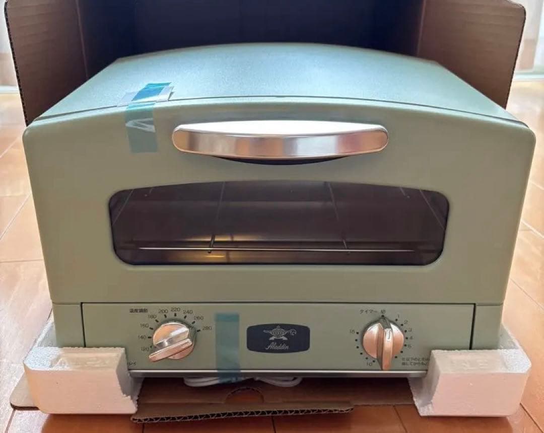 アラジン　グラファイトトースター　AET-GS13C グリーン