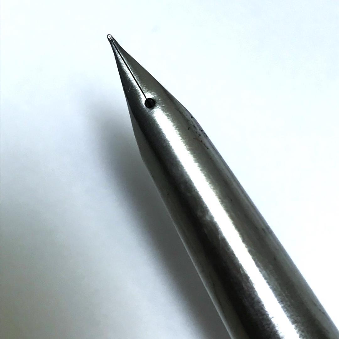 【筆記未確認／廃盤】PILOT ミュー　ペン先一体型万年筆　F インク切れ