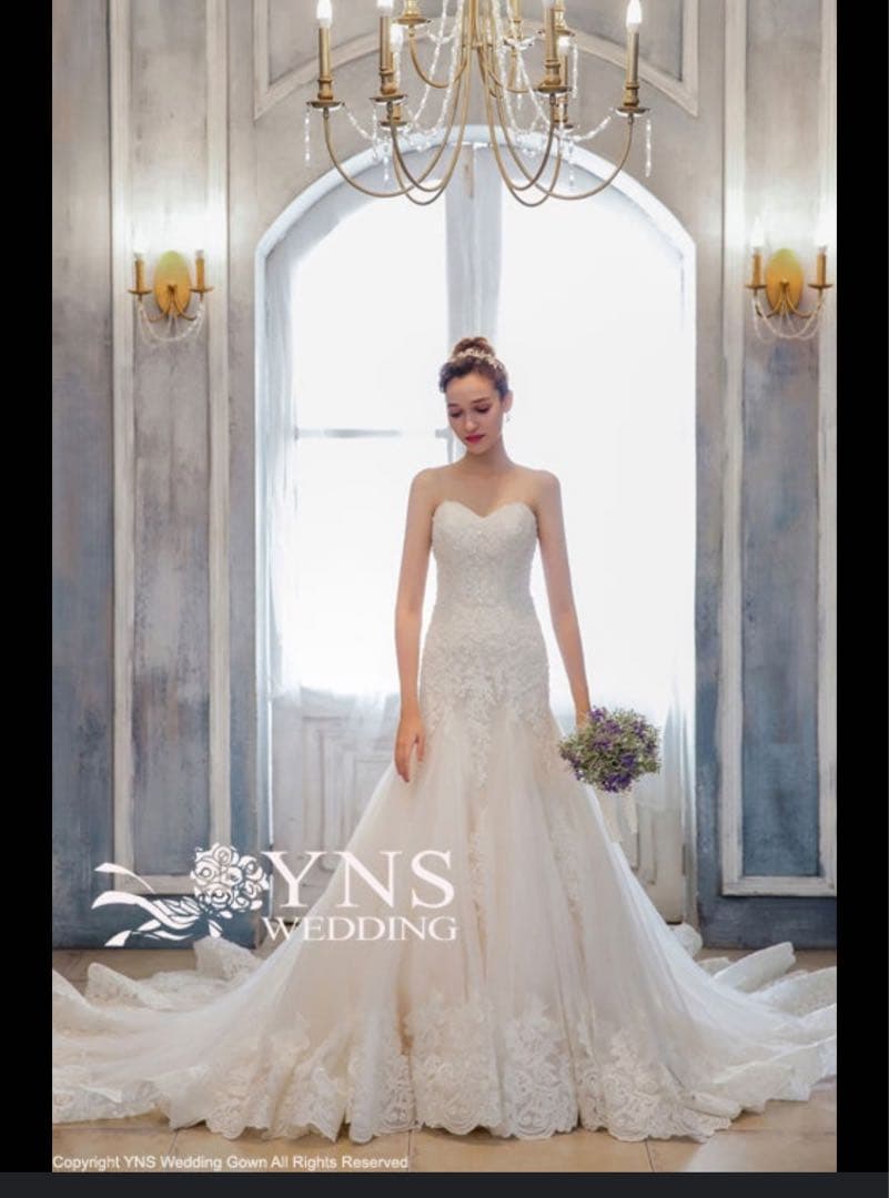 まさ様　YNS WEDDING Aラインマーメイド　ウェディングドレス