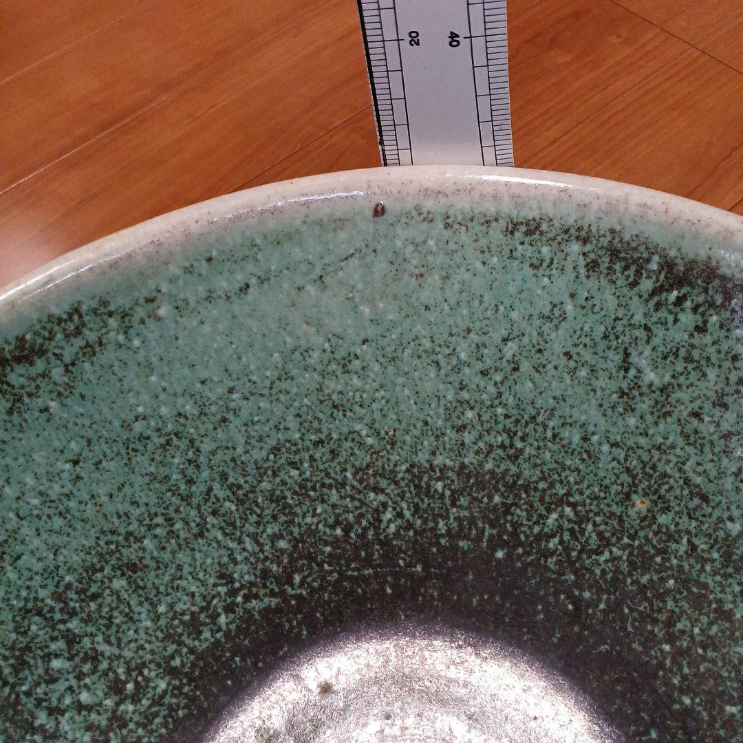 洗面ボウル 和風 緑色 約40cm