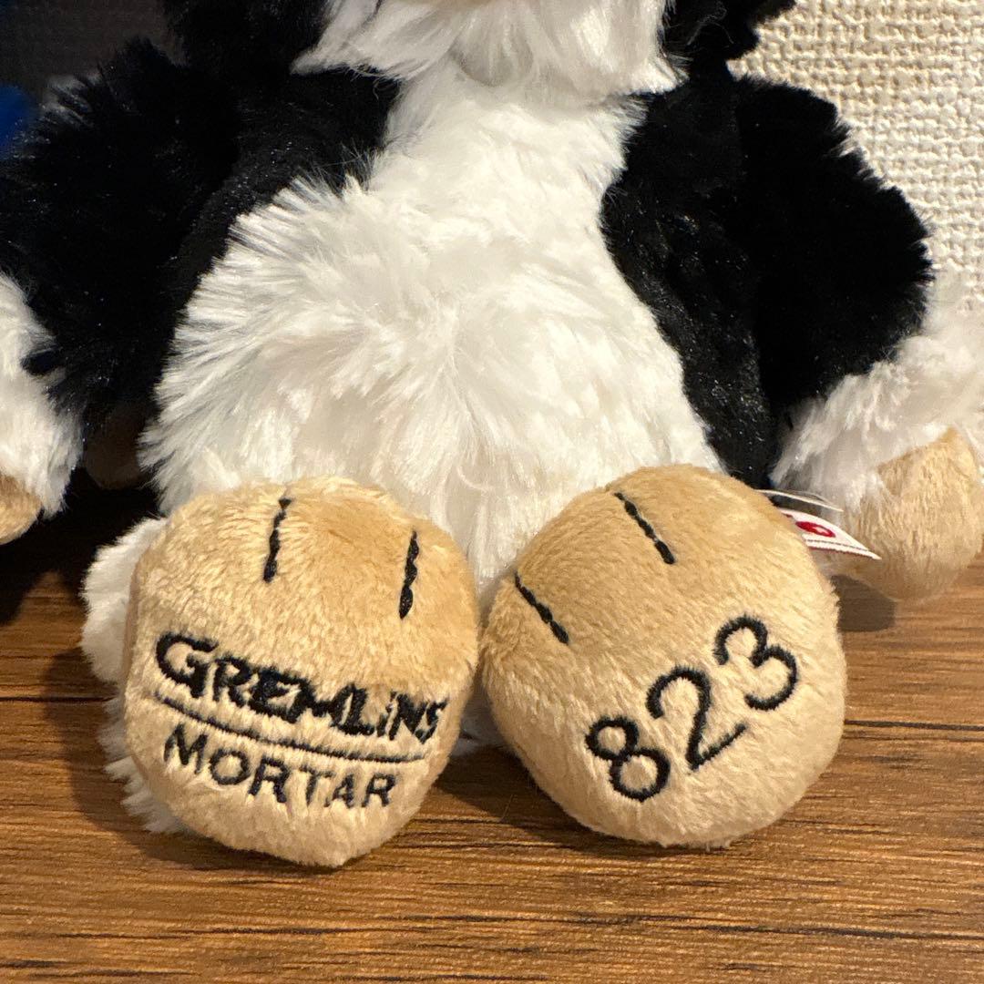 モータル グレムリン ギズモ ぬいぐるみ ブルー グレー シリアルナンバー入り