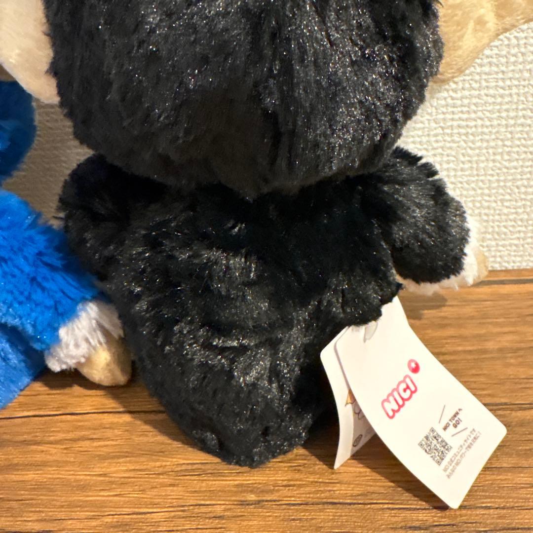 モータル グレムリン ギズモ ぬいぐるみ ブルー グレー シリアルナンバー入り