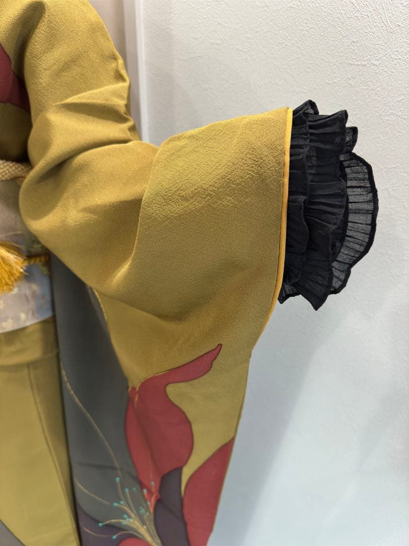 正絹　振袖　セット