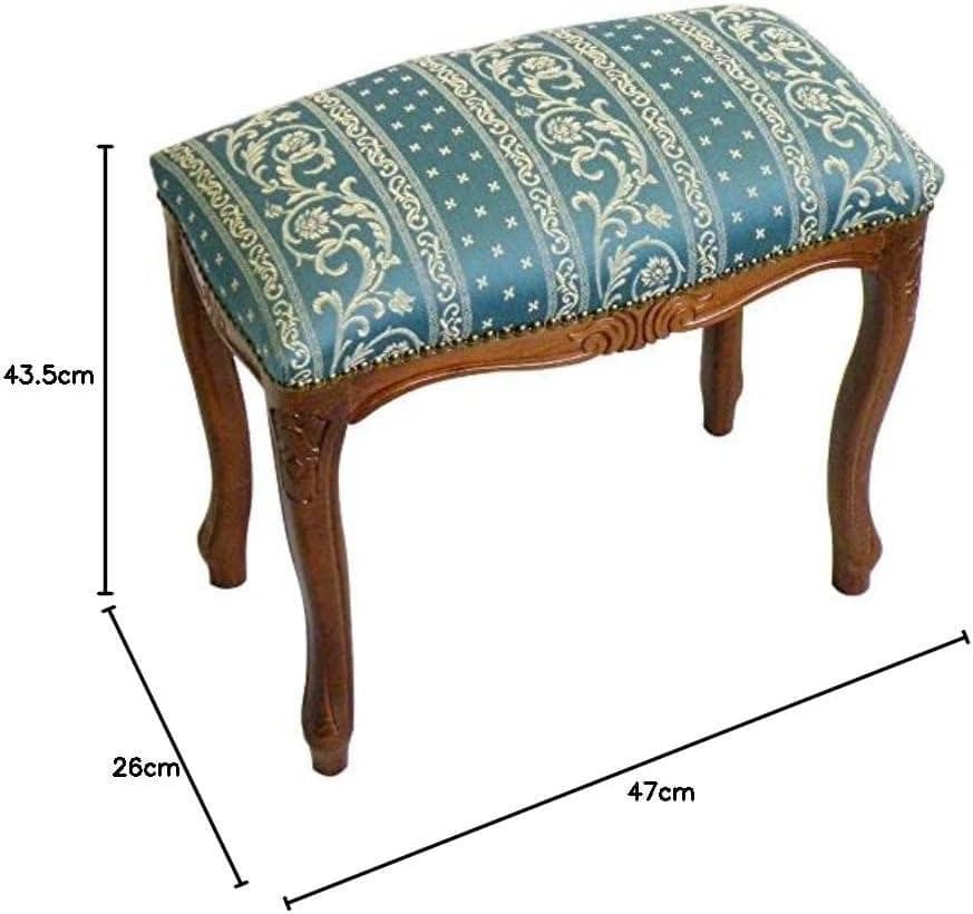 美品✨ イタリア アンティーク スツール オットマン 猫脚 クラシカル